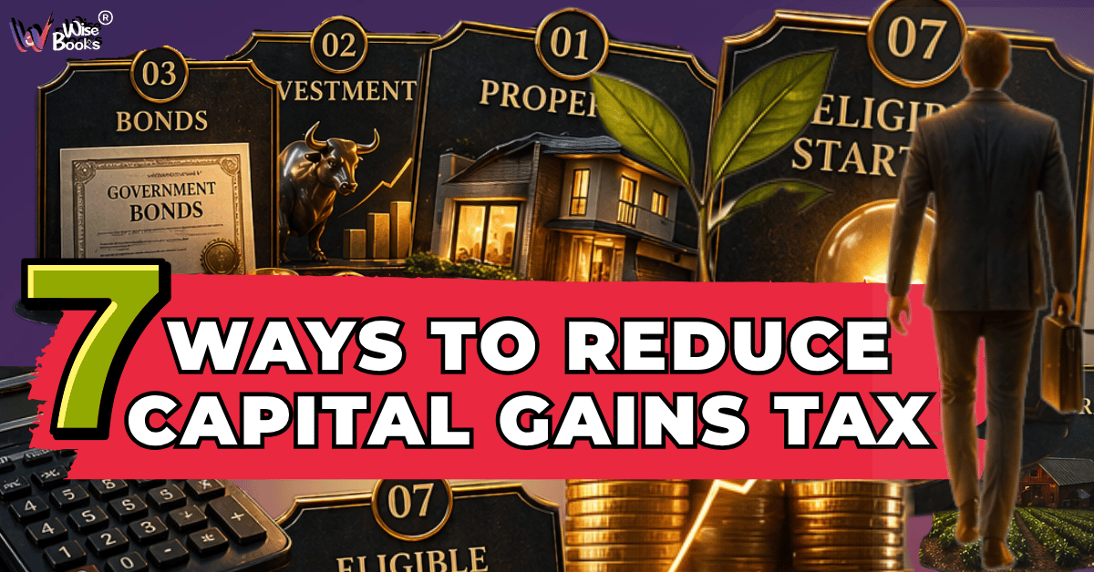 7 Major Tax Deductions to Reduce Capital Gains Tax in India (ITR 2026 Guide)